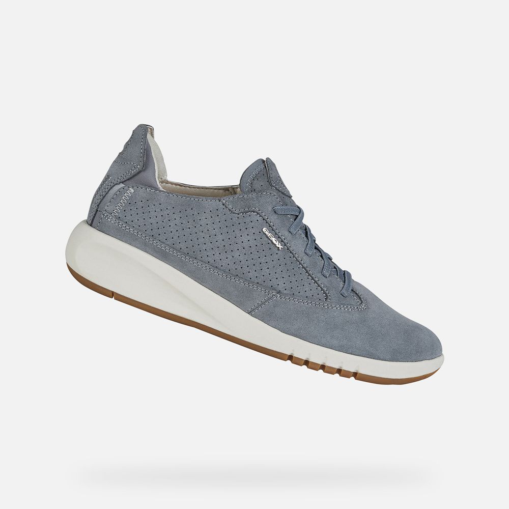 Geox Bayan Spor Ayakkabı Mavi - Aerantis - FIU-831569